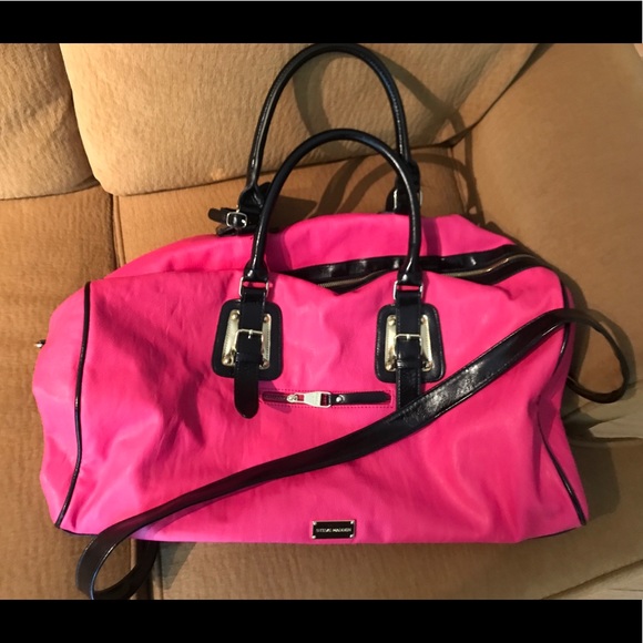 Hot Pink Steve Madden Travel Bag 
